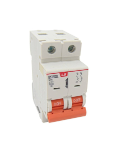 MCB circuit breaker switch 2 poles 50A curveD BKN 2P LS | ADAJUSA
