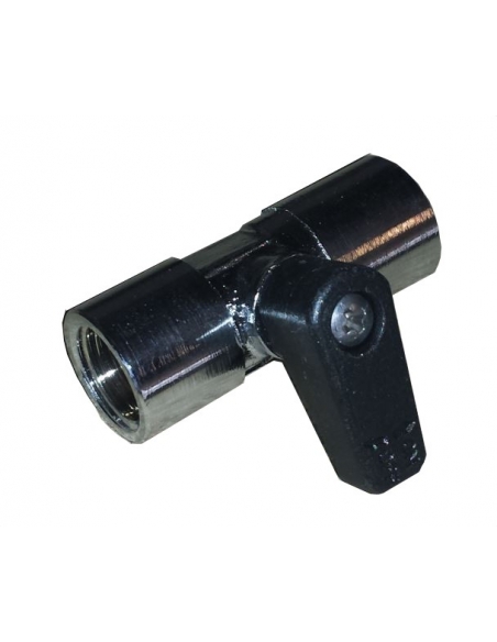 1/4-way female cutting microvalve - Metal Work - ADAJUSA