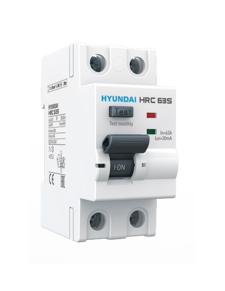 Differential   2-poliges 25A 30mA Klasse A-APR super-immunisiertes - Hyundai Electric
