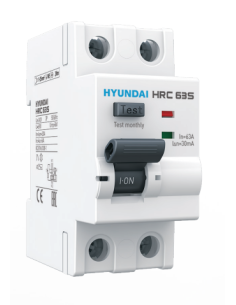 Diferencial 2 polos 40A 30mA clase A-APR superinmunizado - Hyundai Electric