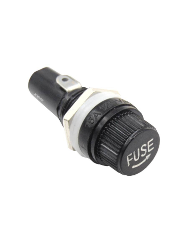 Screw-in fuse holder base 5,2x20