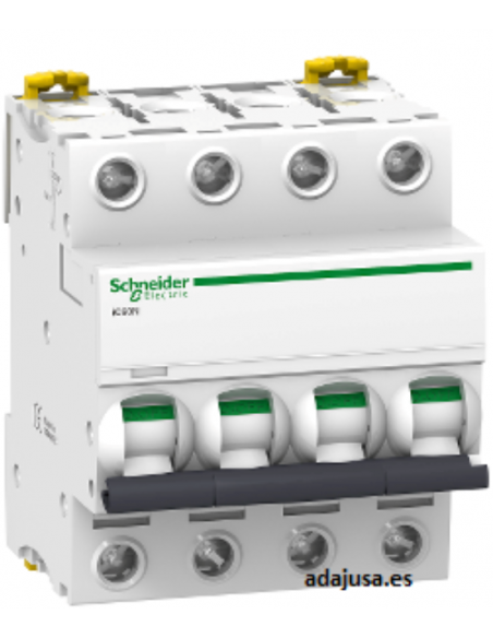 Leitungsschutzschalter 4-polig 6A (4x6A) IC60N C 6kA - Schneider