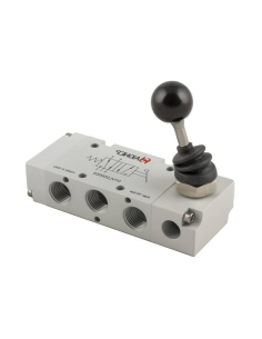 Handhebelventil 1/4 5/3 stabile Positionen offene Zentren 90 Grad Hebel Aignep | ADAJUSA | Preis
