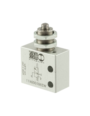 Pneumatischer Endschalter Kolben NC 3/2 Bohrung M5 - Metal Work
