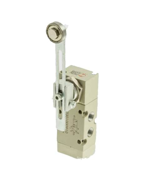 Endschalter 1/8 5/2 Hebel ausziehbare Rolle - Metal Work