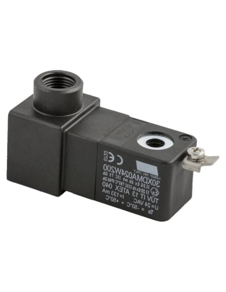 Magnetventilspule 230Vac 4.8VA Größe 30mm Durchmesser 9 ATEX - Aignep