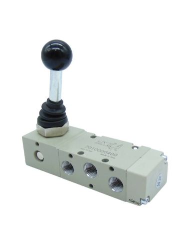 Manual lever valve 1/4 5/3 fixed pressure...
