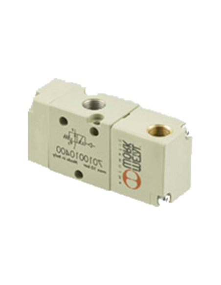 Pneumatic valve 1/4 3-way open monostable  NO - Metal Work