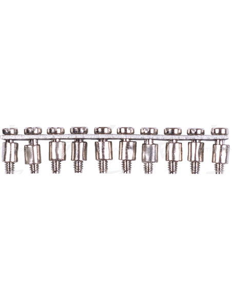 Bridge connection terminal block for 10 terminals 10mm TSKA Series