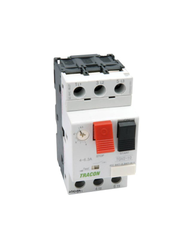 Motor protection circuit breaker 0.16A to 0.25A TGV2 Series