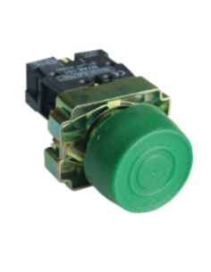 Grüner elektrischer Metalltaster 22 mm aus Gummi BP31 | adajusa | Preis