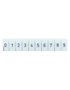 Klemmenmarkierer für Klemmennummern 0-9 Serie TSKA | ADAJUSA | Preis