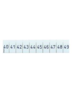 Markierungen für Klemmennummern 40-49 TSKA-Serie | ADAJUSA | Preis
