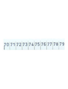 Markers for terminals numbers 70-79 TSKA series | ADAJUSA | price