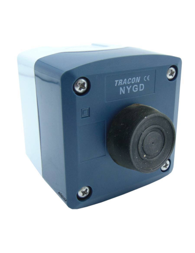 Black Push Button Box with Full Rubber Cover - NYG Series