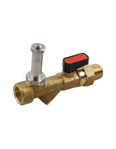 Solenoid valve for discharge 3/8 2/2 closed...