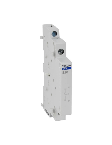 Modulares Hilfskontaktkammer-Schütz 2NO - Tracon