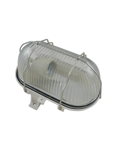 White exterior ceiling light 60W