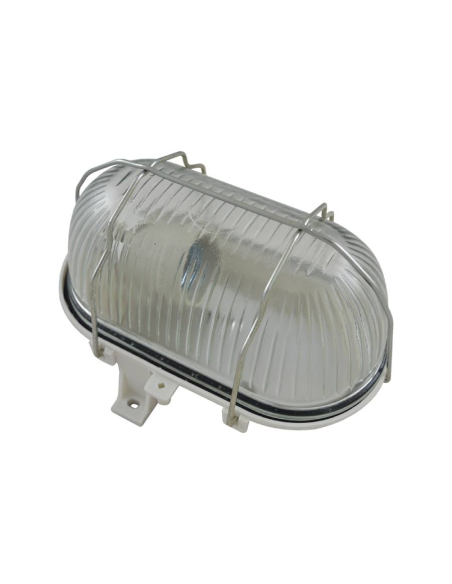 Weiße Außendeckenleuchte 60W