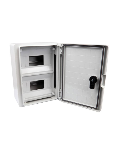Schrank 280 x 210 x 130 mm großes ABS-  mit Frontchassis der TME-Serie