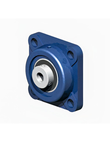 Square bracket with shaft bearing 55mm UCF211 - SNRSNRBrackets and tensioners with bearings