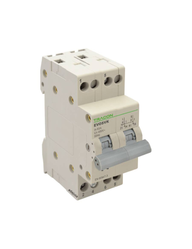 Modulare core switch 2-polig 63A - Tracon