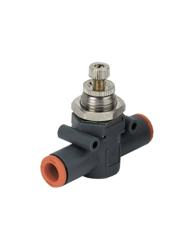 4mm tube-tube bidirectional flow Regulator - Metal Work