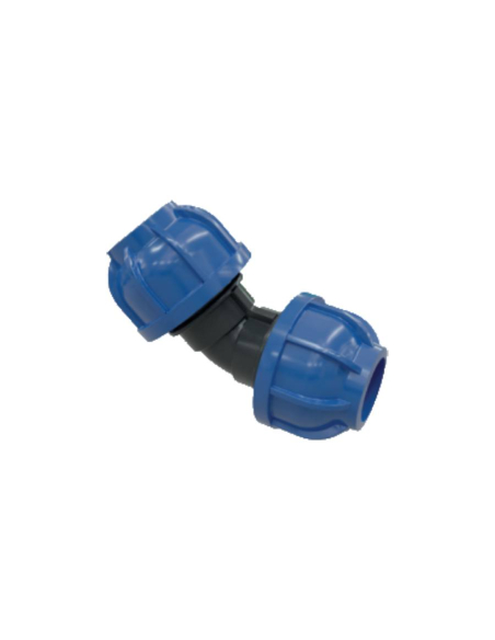 Ellbogenverschraubung a 45° Durchmesser 32 mm – Sicomat