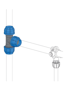 T- union fitting diameter 63mm Sicomat | ADAJUSA | price 2