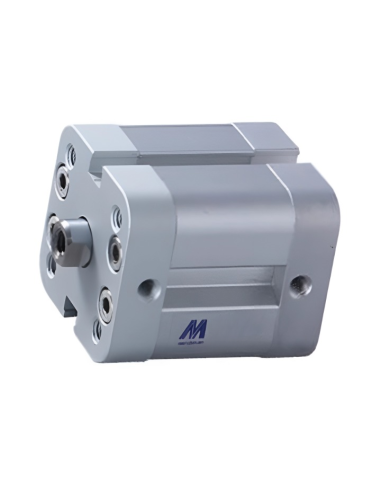 Compact pneumatic cylinder 20x25mm double acting ISO 21287 - Mindman