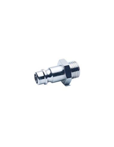 Adapter for male quick plug 1/4 European profile - Aignep