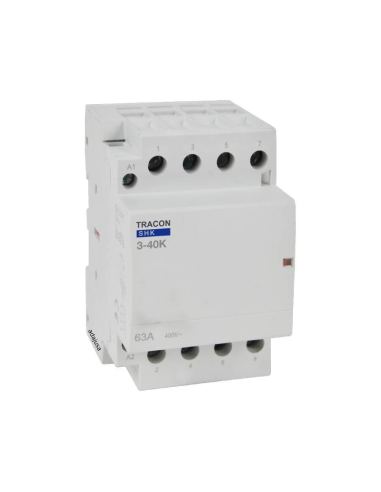 Modular contactor 40A 3Open poles 230Vac - Tracon