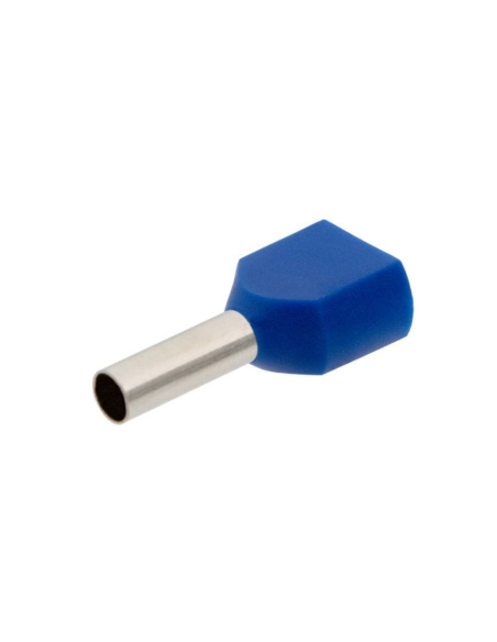 Double pre-insulated ferrule (100 units), insulated hollow ferrule for 16mm cable | ADAJUSA | price