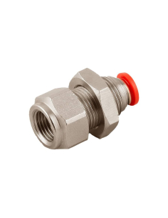 Wandverschraubung mit durchführungen , 1/4 Rohr 8 mm – Serie 50000 – Aignep | ADAJUSA