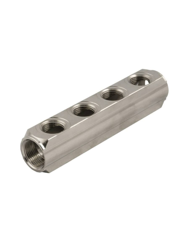 Simple power strip 4 outputs - 2 female inputs 1" 1/4 - Aignep