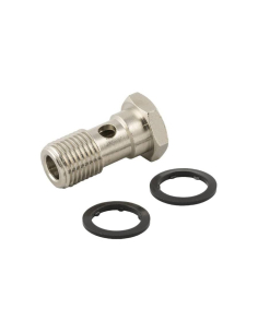 1/4 hollow simple screw for pneumatic fittings (rings) Series 50000 - Aignep | ADAJUSA