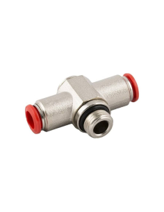 Double swivel fitting diameter 1/8 tube diameter 8mm with male O-ring Series 50000 - Aignep| ADAJUSA