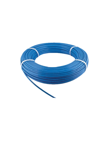 Pneumatic tube polyurethane tube 4x2.5mm blue - cut by meter