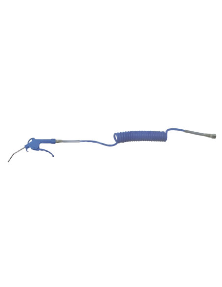 Blow gun with 1/4 male threaded spiral - Aignep| ADAJUSA
