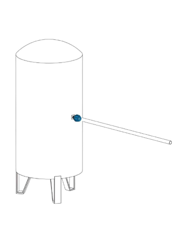Straight aluminum female Elbow union 1 1/2 tube...