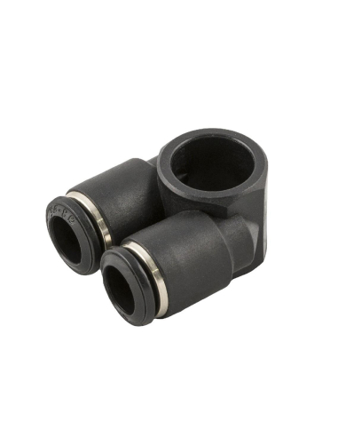 Parallel double swivel ring 1/8 pipe diameter 4mm Series 55000 - Aignep