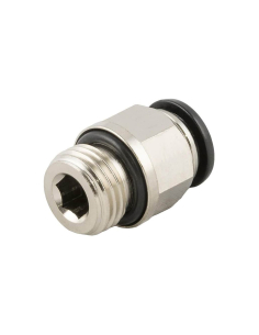 Automatic straight fitting 3/8 tube 10mm Series 55000 - Aignep| ADAJUSA