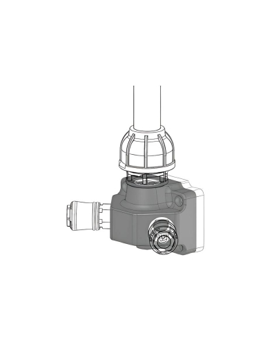 Polyamide and aluminum distributor 2 outlets...