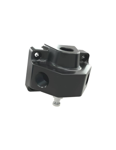 Polyamide distributor 2 outlets 3/4 female input with condensate drain - Sicomat