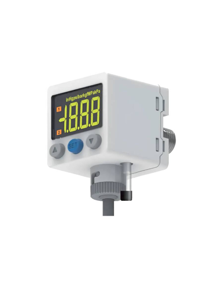 Digitaler Druckschalter 2 PNP-Ausgänge + 1 Analogausgang - Aignep
