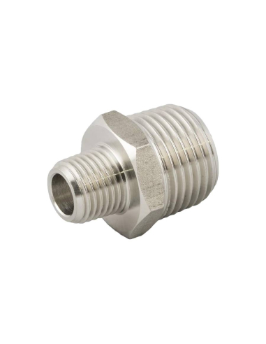 Konisches Reduzierstück 1/8 - 1/4 INOX Serie 62000 - Aignep