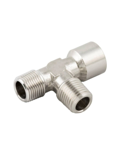 T fitting female side thread 1/4 INOX Series 62000 - Aignep | ADAJUSA