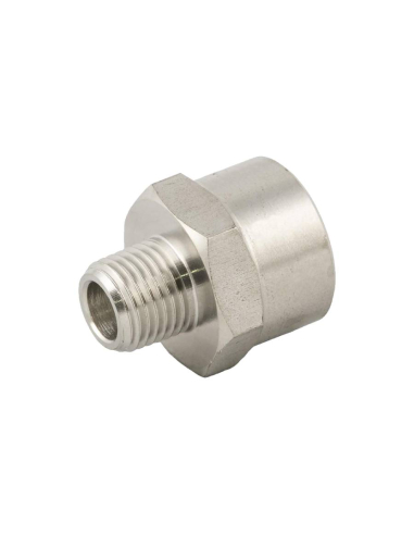 Extension 3/8 conical male to 1/2 female INOX Series 62000 - Aignep