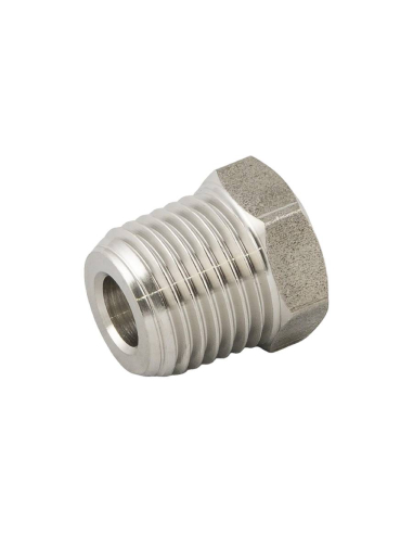 Reduction 3/4 to 1/2 conical male - female INOX Series 62000 - Aignep