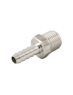 1/4 conical male Spike for rubber diameter 10mm INOX Series 62000 - Aignep | ADAJUSA